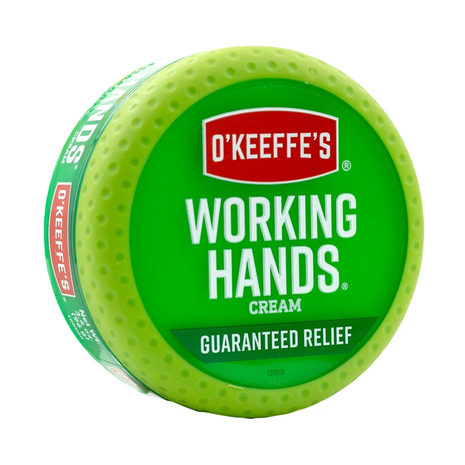 Crema de manos O'Keeffe's Working Hands, tarro de 3,4 onzas, (paquete 1) Foto 1 de 4