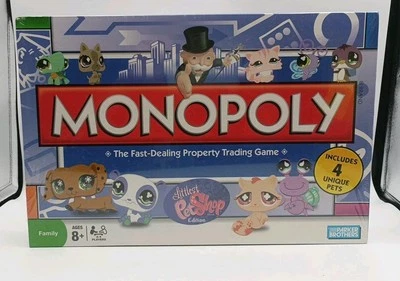 Monopoly Littlest Pet Shop Edition Board Game Sealed - Image 1 of 3