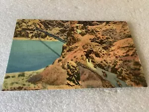 VINTAGE FOOT OF KAIBAB TRAIL & BRIDGE ACROSS COLORADO RIVER ARIZONA POSTCARD - Picture 1 of 2