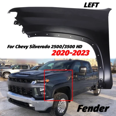 Front Left Side Fender For 2020 2021 2022 2023 Chevrolet Silverado 2500/3500 HD - Image 1 of 4