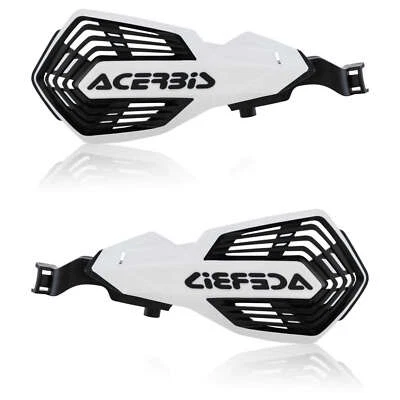 ACERBIS HANDGUARD K-FUTURE BIANCO/NERO per KTM 500 EXC-F IE 2014-2025 Foto 1 de 4