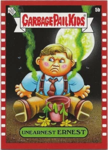 Unearnest ERNEST 2024 Topps Garbage Pail Kids Not-Scars/Oscars RED FILM #5b - Bild 1 von 1