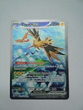 Zapdos EX - Scarlet & Violet 151 - MEWEN Pokémon card 202/165