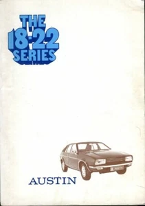 Austin 18-22 Serie 1800 1800HL 2200HL 1975 Manuale lingua inglese  - Foto 1 di 1
