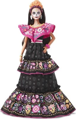 Barbie Dia De Los Muertos Day of The Dead Doll (2021) Female Brand New - Image 1 of 4