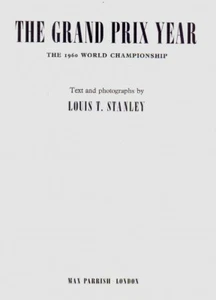 The Grand Prix Year: the 1960 World Championship. 192-Page Illustrated Hardback - Picture 1 of 7
