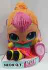 LOL Surprise Neon Q.T Huggable, Soft Plush Doll For Kids Ages 3+ (LOC RM G9 1TOP