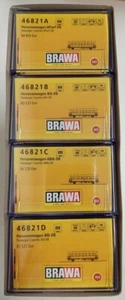 Brawa 46821 H0 4er-Set Personenwagen BPwif / Bib / ABib / Bib Ep. III DB - Picture 1 of 1