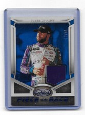 2018 Certified Racing NASCAR Piece of the Race Relics BLUE Bubba Wallace 17/49
