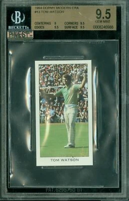 1993 DORMY ERROR # 13 TOM WATSON BGS 9.5 MAC FINEST GRADED * - Image 1 of 2