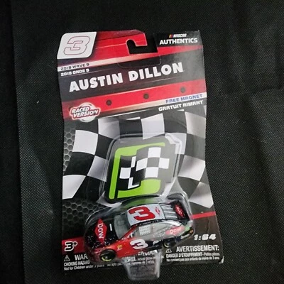 2018 NASCAR Authentics Austin Dillon #3 Dow Chevrolet Camaro 1/64 Wave 9 - Image 1 of 4