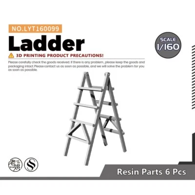 1/160 N Scale 6pcs Ladder Railroads Scenery Miniatures Factory - Image 1 of 2