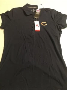 chicago bears embroidered golf polo ladies large brand new - Picture 1 of 2