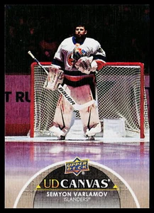 Semyon Varlamov 2021-22 Upper Deck UD Canvas #C172 New York Islanders - Picture 1 of 2