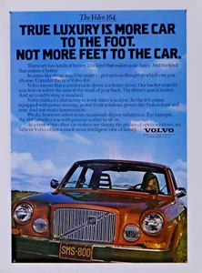 Volvo 164 1974 sedán vintage anuncio impreso original 8,5 x 11" - Imagen 1 de 3