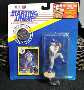 1991 NOLAN RYAN STARTING LINEUP - SLU - MLB - TEXAS RANGERS - Picture 1 of 2