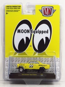 M2 Machines GS01 Mooneyes Moon Hobby 1967 Chevrolet 67 Nova Gasser Yellow #19-49 - Picture 1 of 7