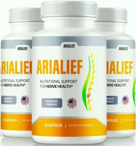 (3 Pack) Arialief Support for Nerve Health, Arialief Relief Capsules - Picture 1 of 12