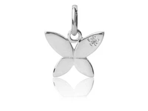 PAPILLON PENDENTIF ARGENT 925°/°° ECRIN - Picture 1 of 3