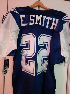 emmitt smith autographed jersey