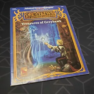 Advanced Dungeons & Dragons 2E: Treasures of Greyhawk (Paperback RPG Book) ad&d - Picture 1 of 1