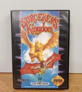 SIN MANUAL - Sorcerer's Kingdom (Sega Genesis, 1992) - Buen estado, ¡Envío gratuito! - Imagen 1 de 14