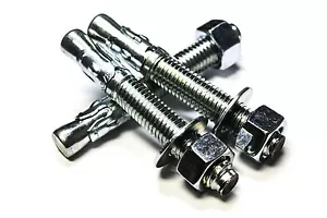 (10) Anclajes de cuña de 5/8"x4-1/2" - Zinc - Imagen 1 de 1