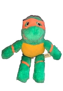 RARE VTG 1989 Ace Novelty Co. Teenage Mutant Ninja Turtles Michaelangelo Plushie - Picture 1 of 24