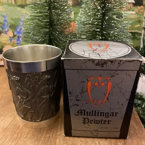 Fighting Irish Mullinger PEWTER Beaker Cup Made In Ireland - Picture 1 of 10
