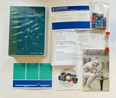Ecuaciones de Layman E. Allen El Juego o Matemáticas Creativas para Juegos Académicos Foto 1 de 2