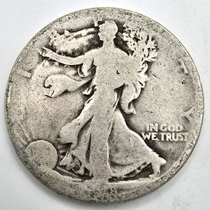 1918 P Walking Liberty Half Dollar AG/G You Grade It! 90% Silver Free Ship! - Picture 1 of 4
