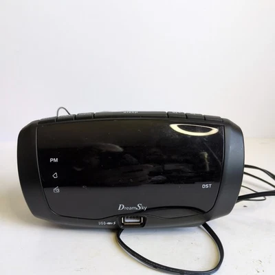 Alarm Clock Radio for Bedroom with 2 USB Charging Ports, Digital w/Cord - Image 1 of 3