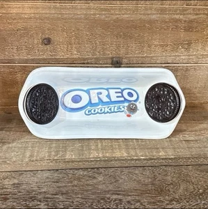 Vintage Kraft Oreo Cookie Dessert Tray / Banana Split Dish - Picture 1 of 5