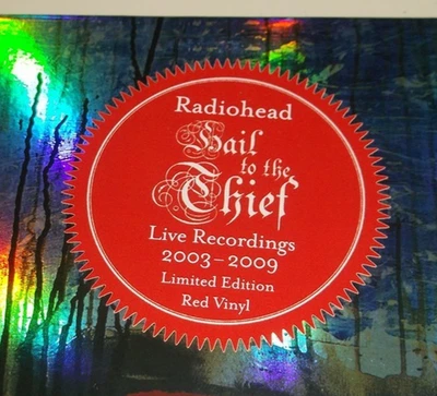 New 2025 Radiohead - Hail To The Thief (Live Recordings 2003-2009) red vinyl LP - Image 1 of 4