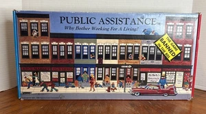 Public Assistance Capital Punishment Board Game 2in1 Rare Celebrity Edition 1994 - Picture 1 of 19