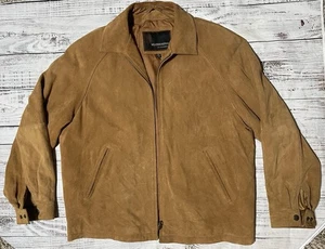 Suede Jacket / Weather Report / Camel / Mens 2X-Large - Picture 1 of 4