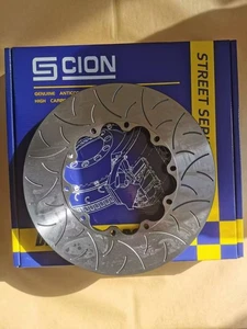 Scion Brake Rotor For Brembo GT 380x34mm Slotted LH & RH Infiniti QX56-1 Piece - Picture 1 of 1