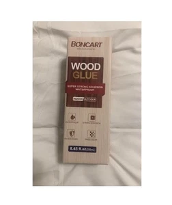 Boncart Superstarker Holzleim 8,45 Floz Klar, Wasserdicht für Schwerlast Neu - Bild 1 von 4