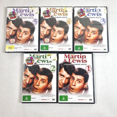 Dean Martin and Jerry lewis Colgate Comedy Hour Vol 1-5 Set - Image 1 of 4