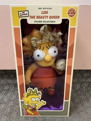 * APLAUSOS LOS SIMPSON LA PELUCHE OFICIAL LISA LA REINA DE BELLEZA *ST Foto 1 de 4