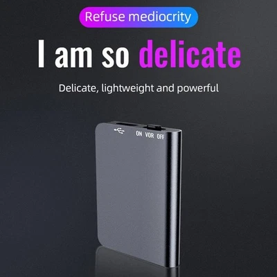 Magnetic Voice Recorder, Mini Magnetic Voice Recorder with Playback W7A8 - Image 1 of 4