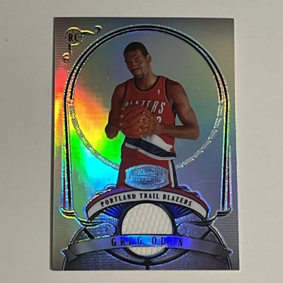 Greg Oden 2007-08 Bowman Sterling Refractor/199 #GO2 Rookie RC Foto 1 de 4