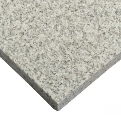 Bodenplatte Terrassenplatten Granit grau Oberfläche geflammt 60x60x3 cm - Bild 1 von 3