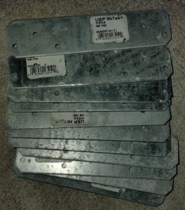 6" Heavy Strap Ties - USP MiTek - 12-Guage - Galvanized *11PACK* - Picture 1 of 2