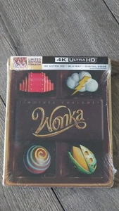 Wonka 2023 Steelbook (4K UHD+Blu-Ray+Digital) New Sealed - Picture 1 of 2