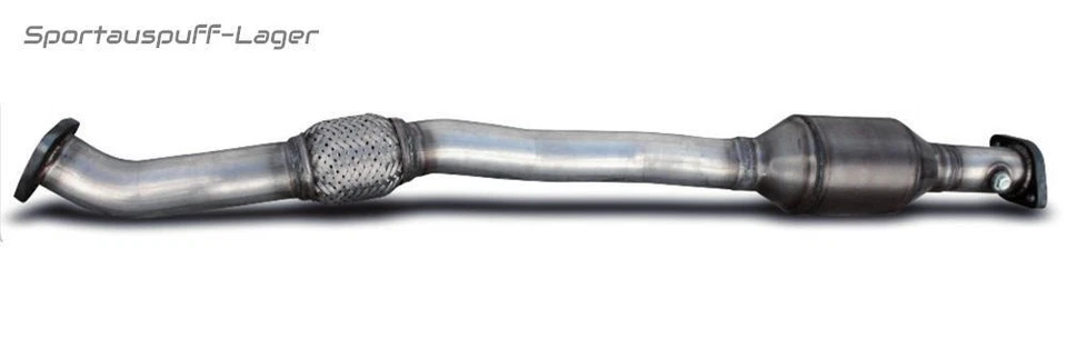 HJS Edelstahl 60mm Downpipe mit Kat Opel Astra H Turbo inklusive OPC - Bild 1 von 1