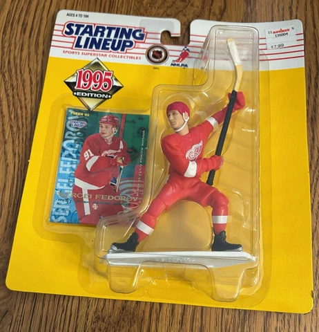 Starting Lineup Hockey Legend Sergei Fedorov from Detroit Red Wings 1995 Cover
