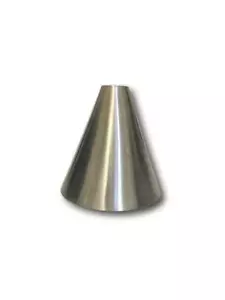 1 1/4" x 3/4" Exhaust Tube Merge Taper Cone Stainless Steel 316 - Picture 1 of 6