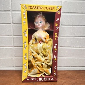 Collette Cover Up TOASTERABDECKUNG Puppe von Bucilla MOD Big Eyed Bradley Stil VERPACKT - Bild 1 von 22