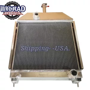 E7NN8005DA All Aluminum Tractor Radiator fits Ford 445D 455C 555C 555D 565D 655C - Picture 1 of 7